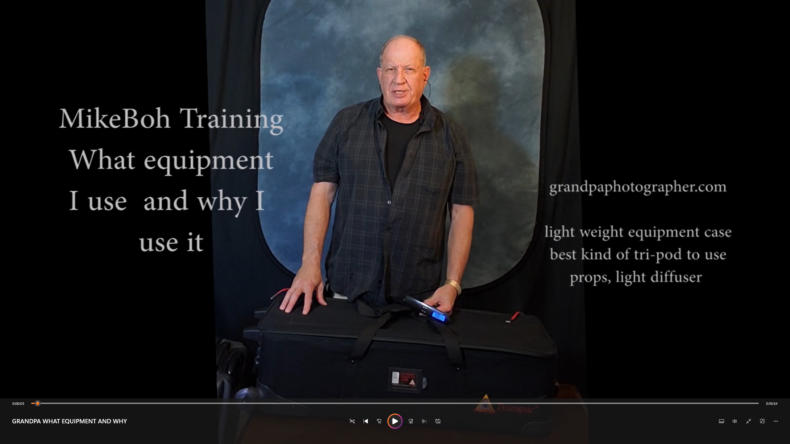 WHAT EQUIPMENT I USE AND WHY